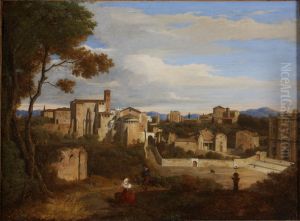 The Celian Hill from the Palatine