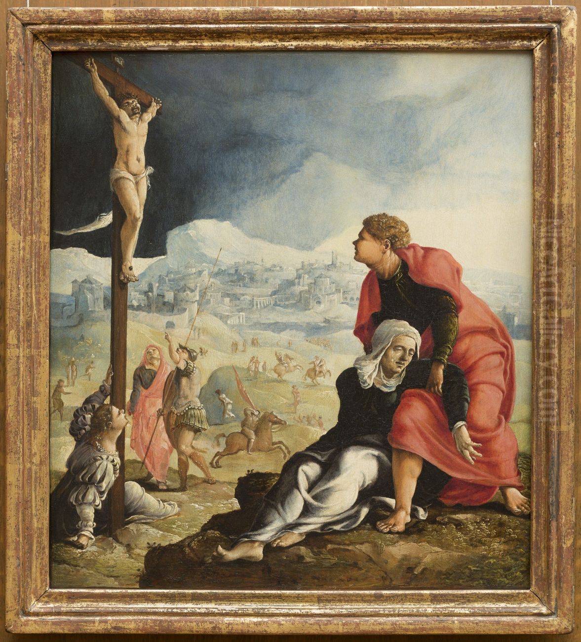 The Crucifixion Oil Painting by Maarten Van Heemskerck