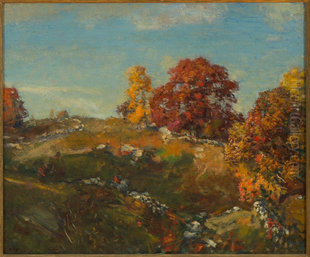 Full-Tide of Autumn Oil Painting by Charles Harold Davis