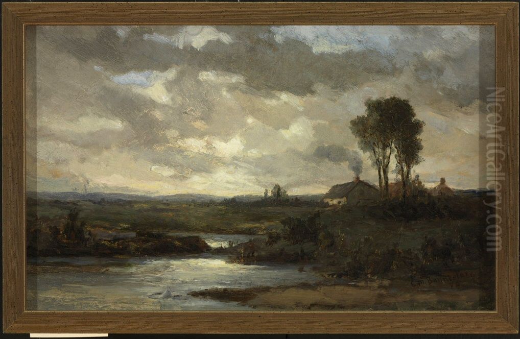 Landscape Oil Painting by Edward Mitchell Bannister