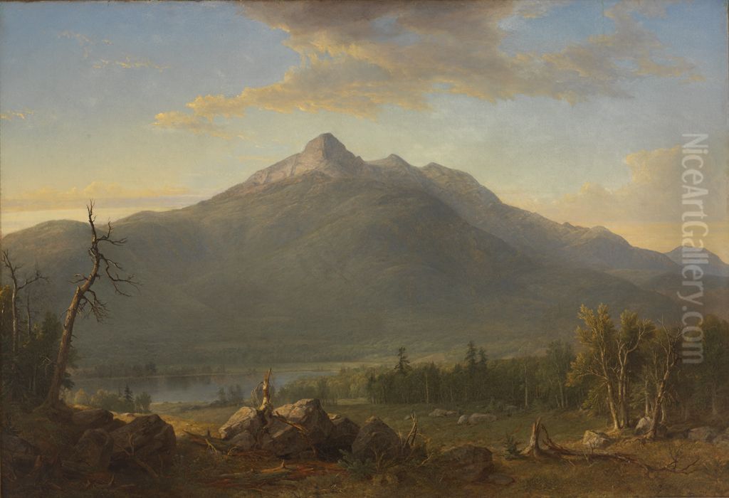 Chocorua Peak Oil Painting by Asher Brown Durand