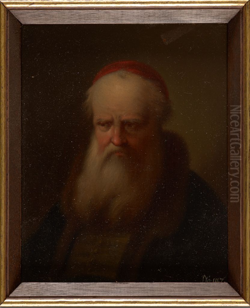 Portrait of a Man Oil Painting by Godfried Schalcken