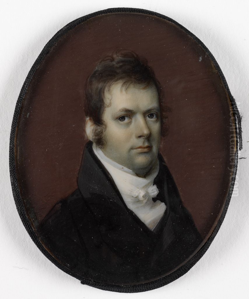 Francis Bloodgood Oil Painting by Anson Dickinson