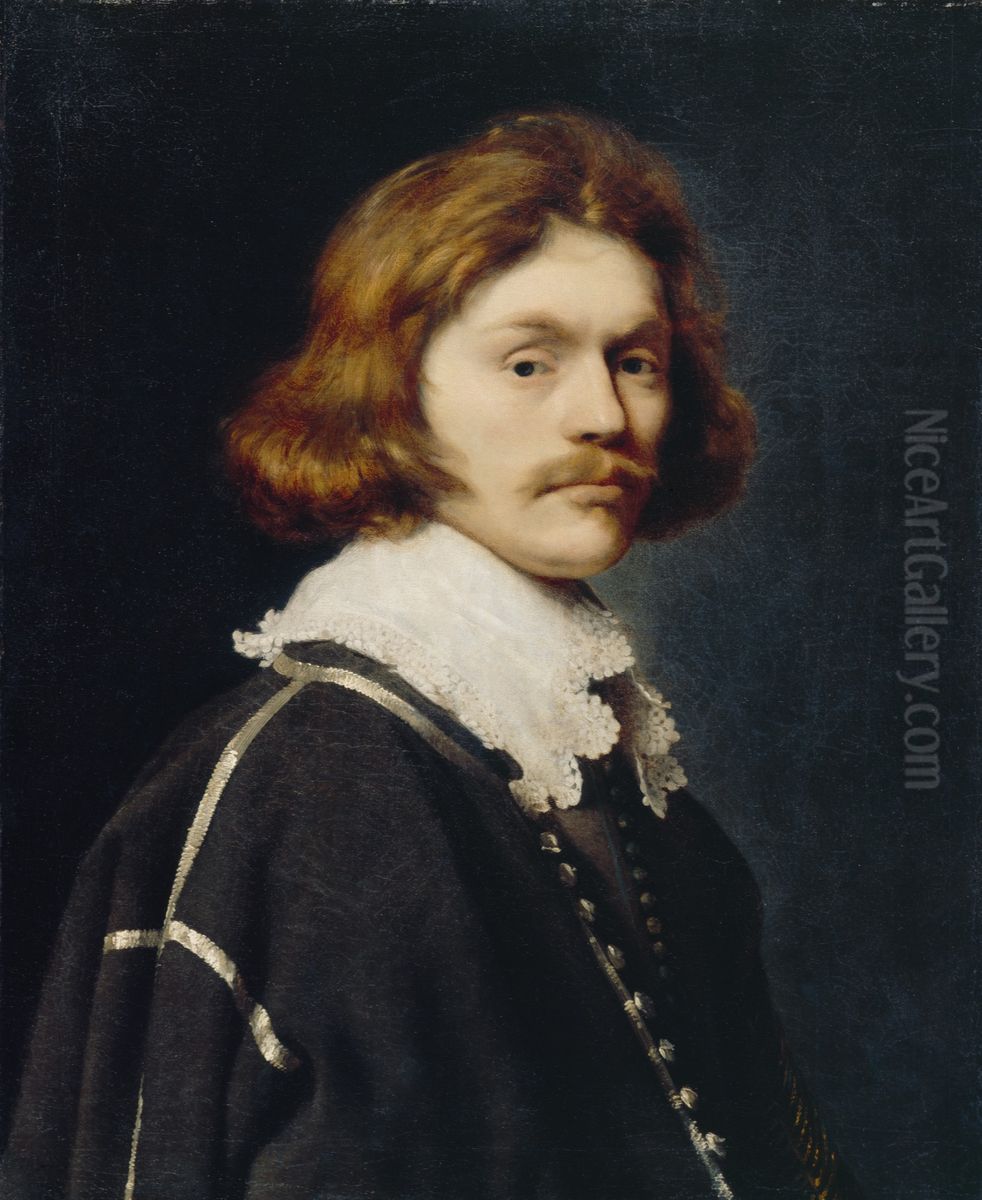 Young Cavalier Oil Painting by Jacques Blanchard