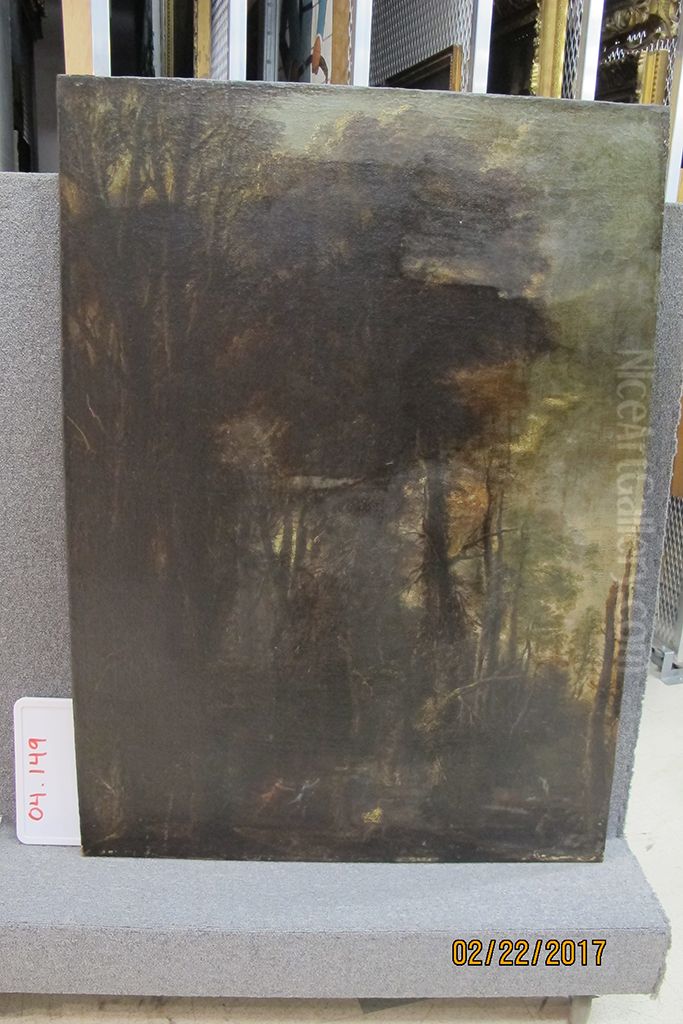 Landscape Oil Painting by Salvator Rosa
