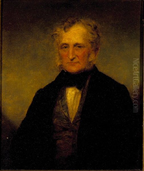 Portrait of Fitz-Henry Homer Oil Painting by Richard Morrell Staigg