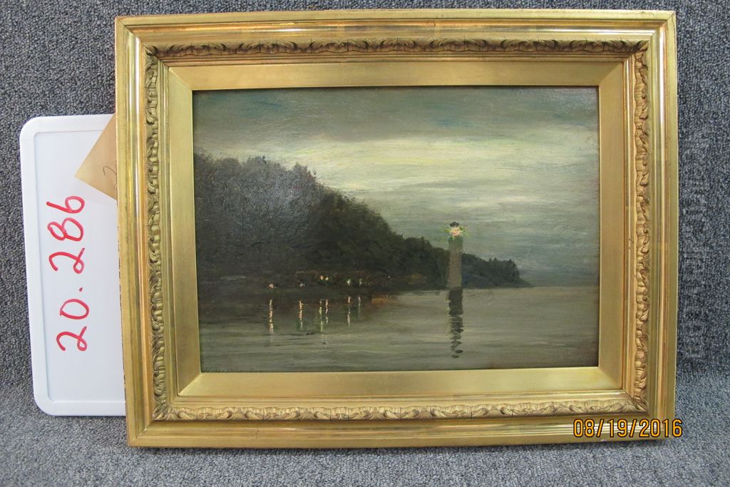 Honfleur Light Oil Painting by Homer Dodge Martin