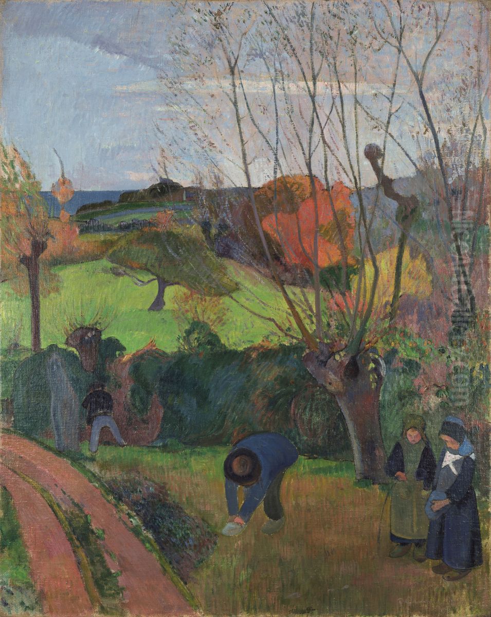 Le saule Oil Painting by Paul Gauguin