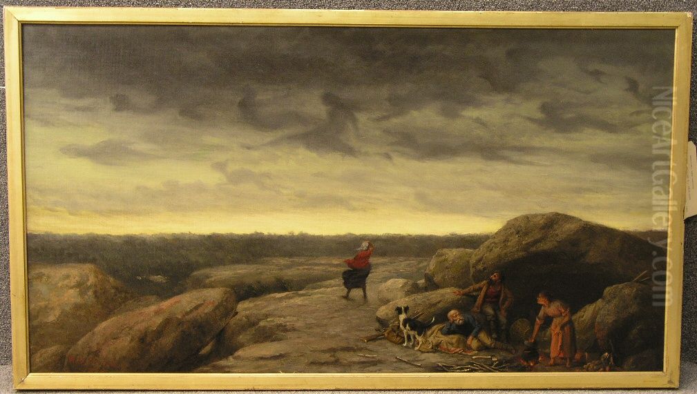And The Sky Was Full of Forms Oil Painting by William Holbrook Beard