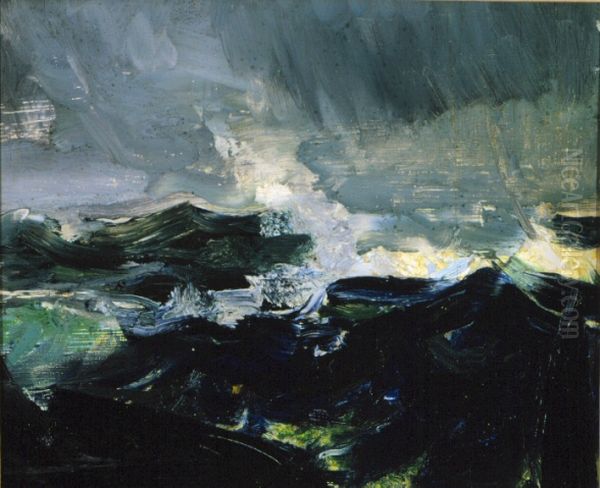 Coming Storm Oil Painting by George Wesley Bellows
