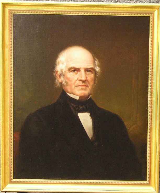 Portrait of Sanford Durfee Oil Painting by James Sullivan Lincoln