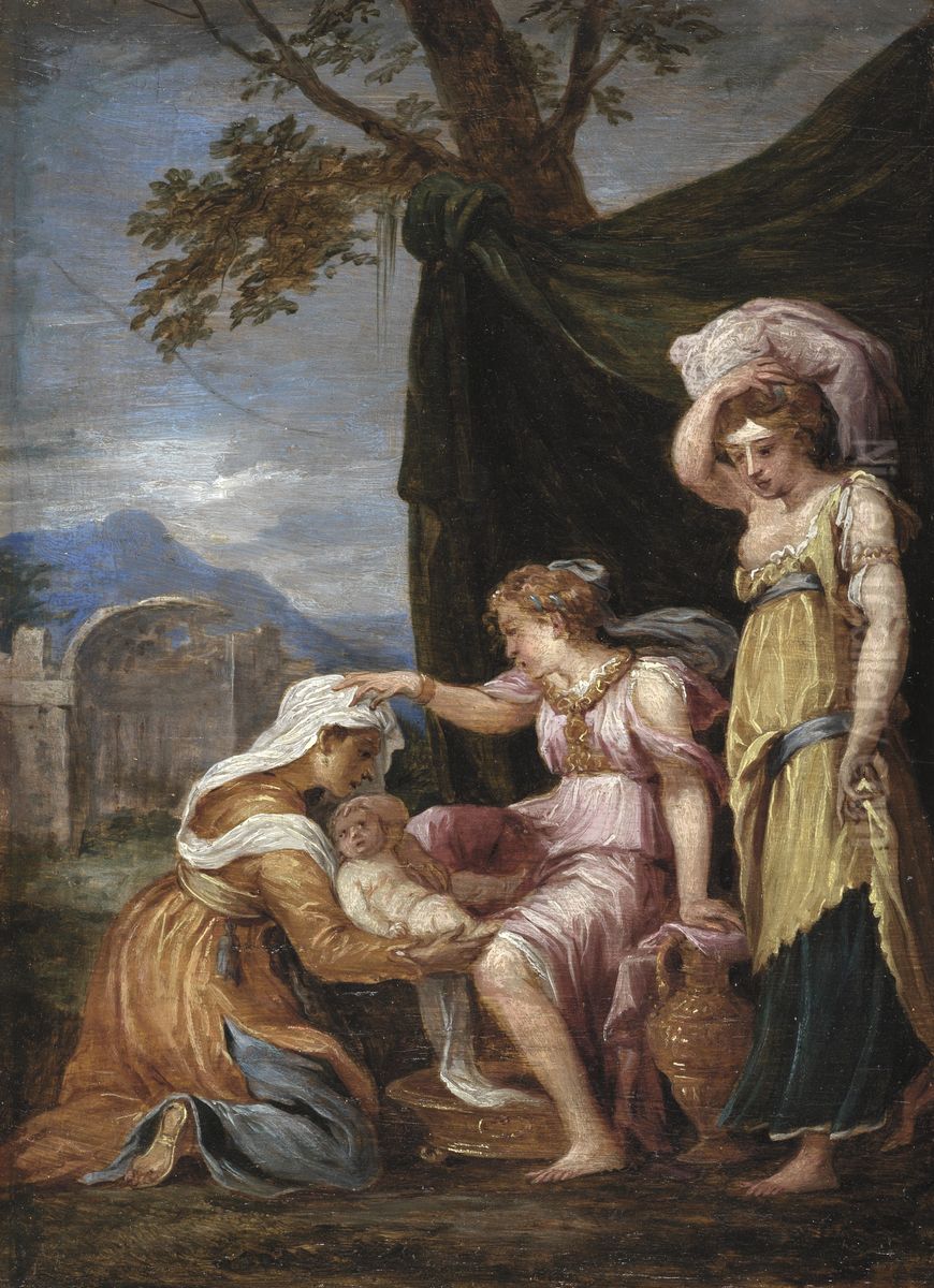 Birth of Jupiter Oil Painting by David Teniers the Younger
