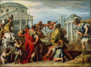 Camillus Rescuing Rome from Brennus