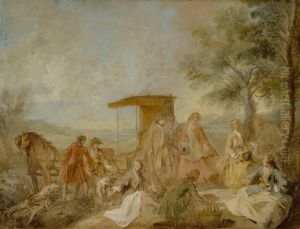 The Repast of the Hunting Party