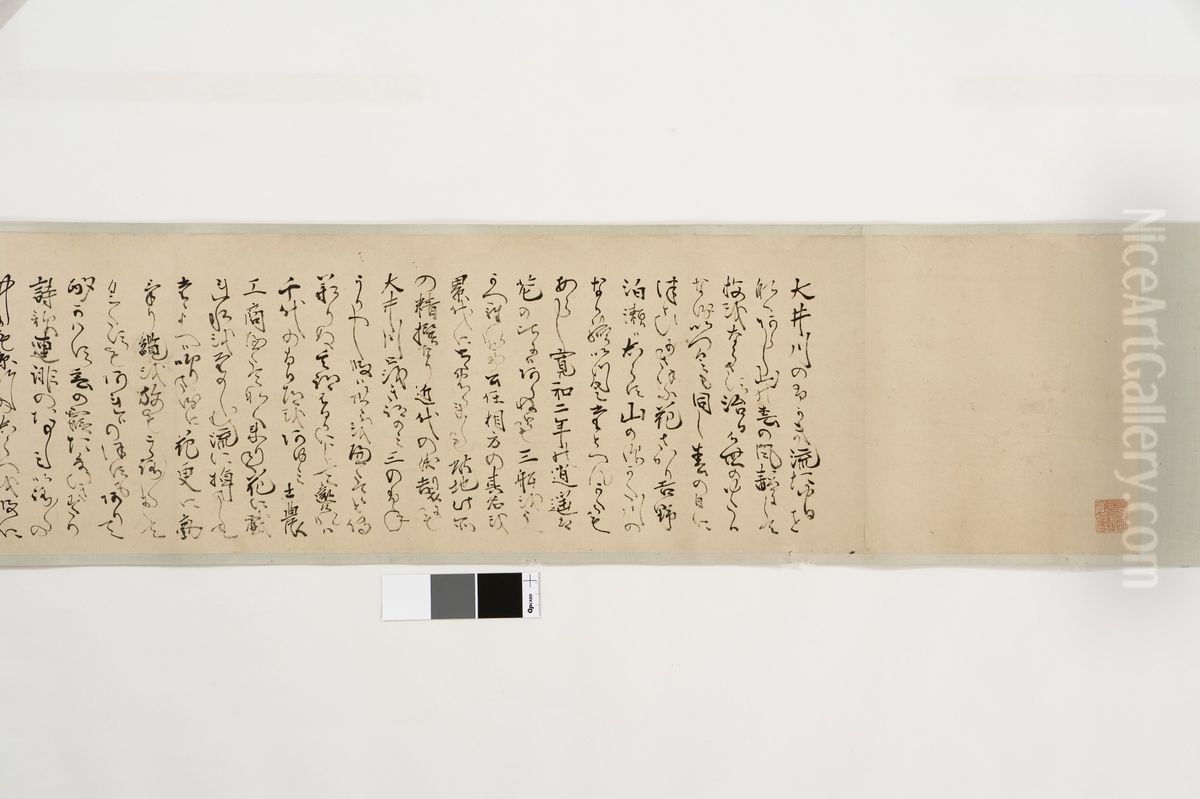 Entertainments of the Four Seasons in Kyoto Oil Painting by Maruyama Okyo
