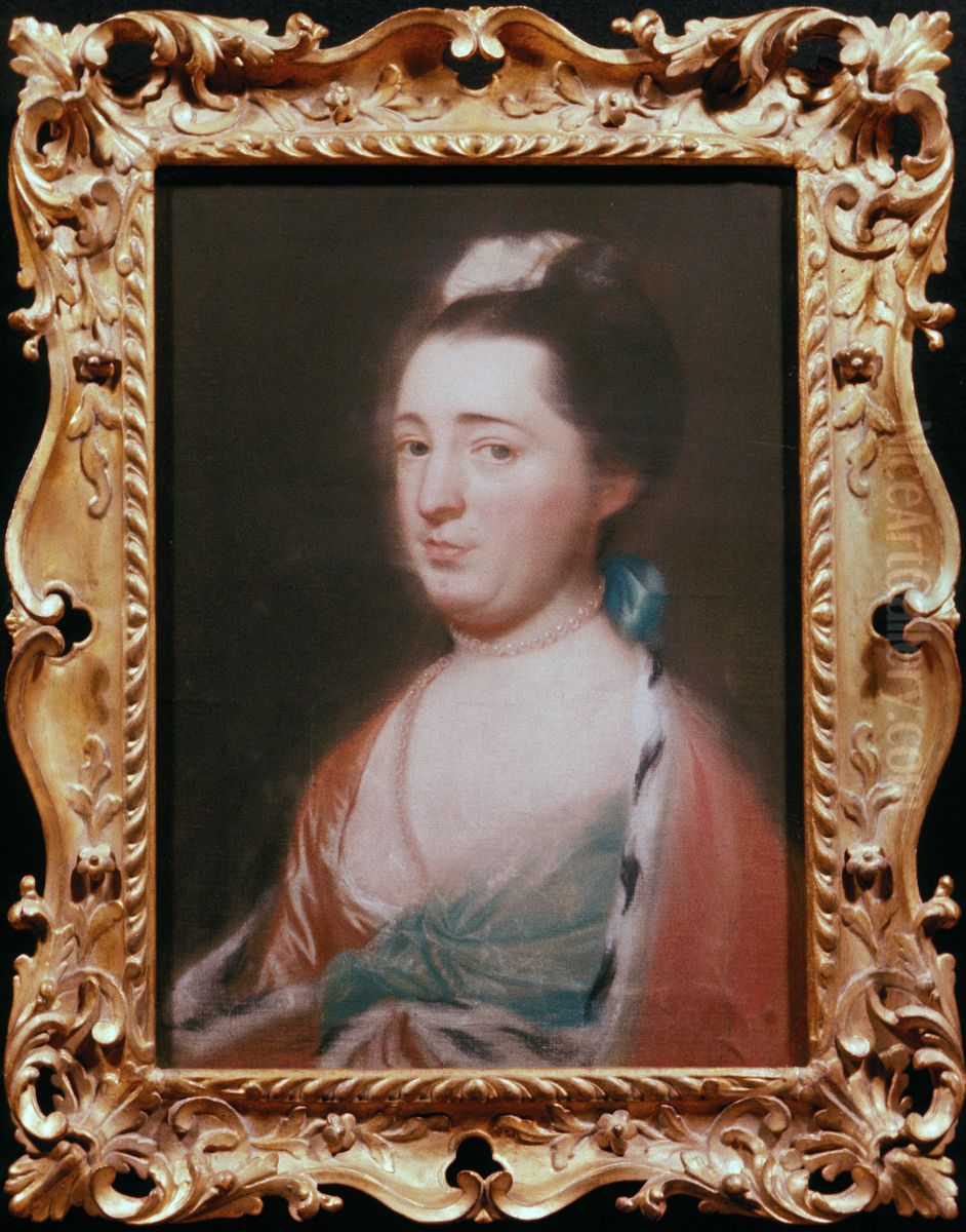 Elizabeth Pitts Oil Painting by John Singleton Copley
