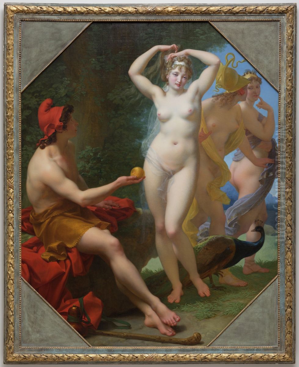 The Judgment of Paris Oil Painting by Jean-Baptiste Regnault