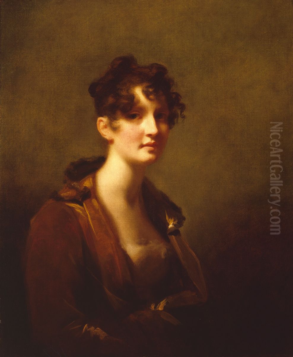 Mrs. Irvine J. Boswell Oil Painting by Henry Raeburn