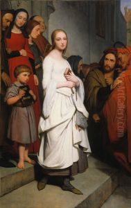 Marguerite Leaving Church