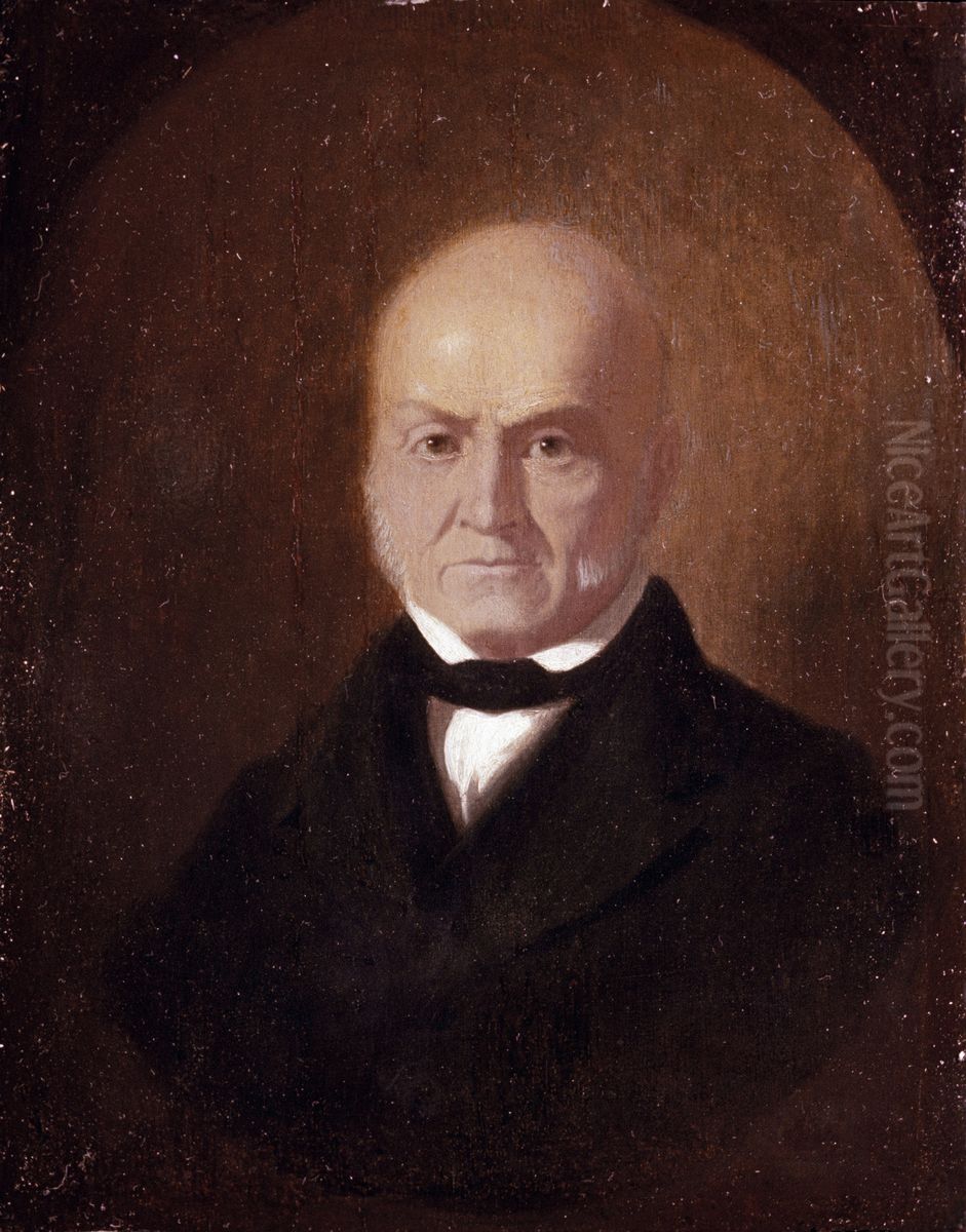 John Quincy Adams Oil Painting by George Caleb Bingham