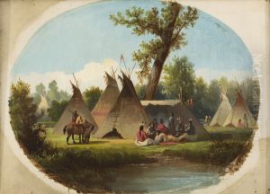 Assiniboin Encampment on the Upper Missouri Assiniboin Encampment on the Upper Missouri