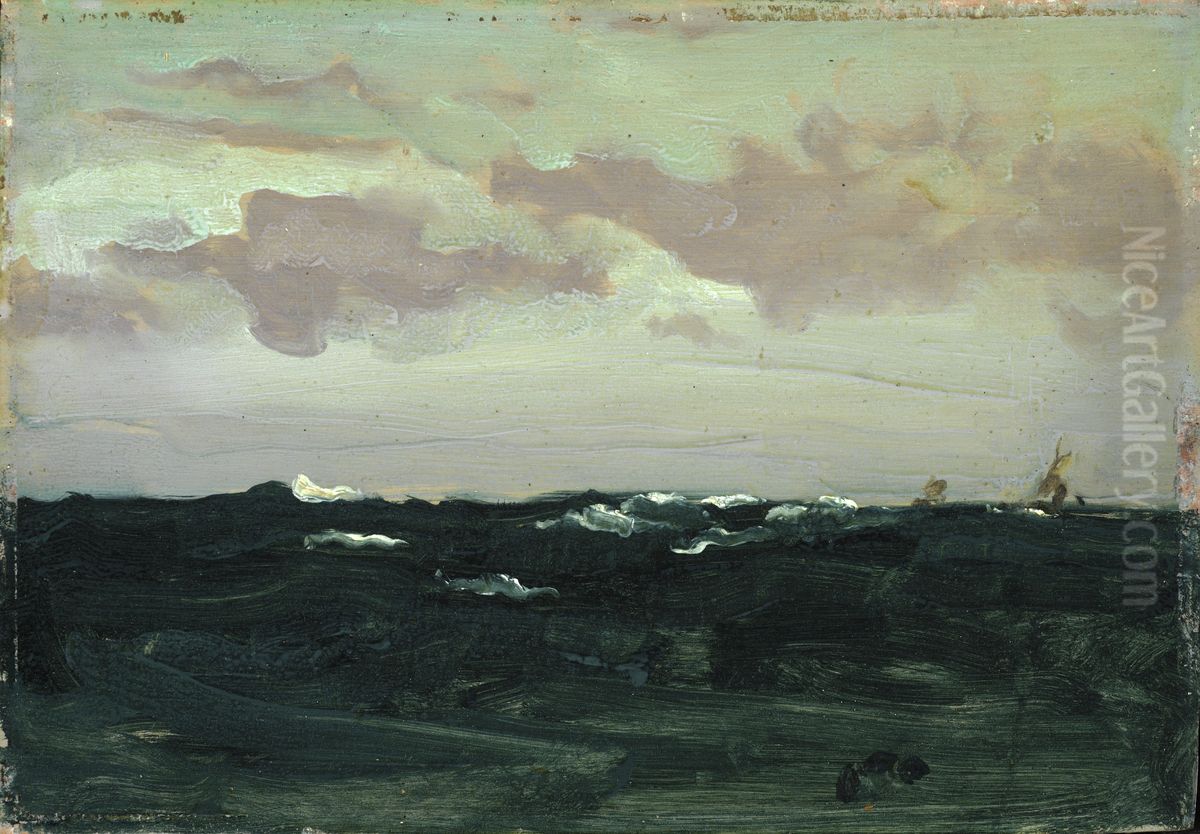 Among the Rollers Oil Painting by James McNeill Whistler