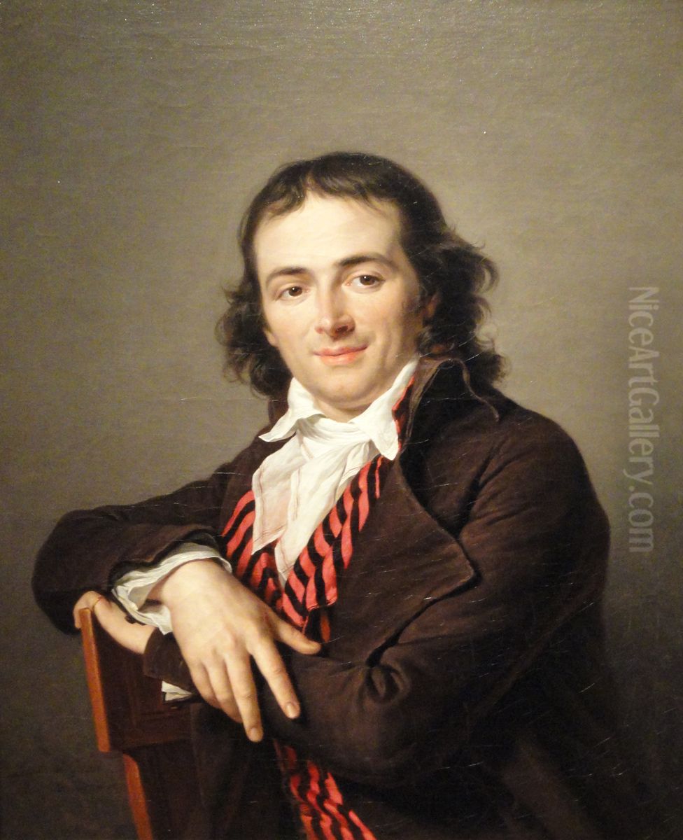Portrait ofJoachim Lebreton(1760-1819) Oil Painting by Adelaide Labille-Guiard