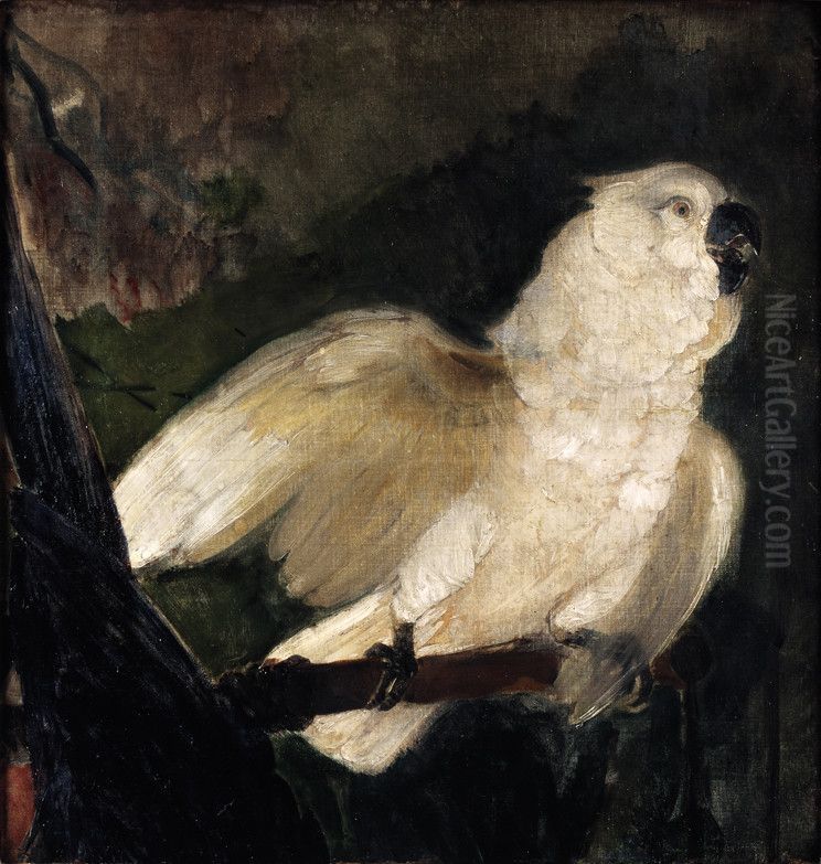 Deux perroquets Oil Painting by Edouard Manet