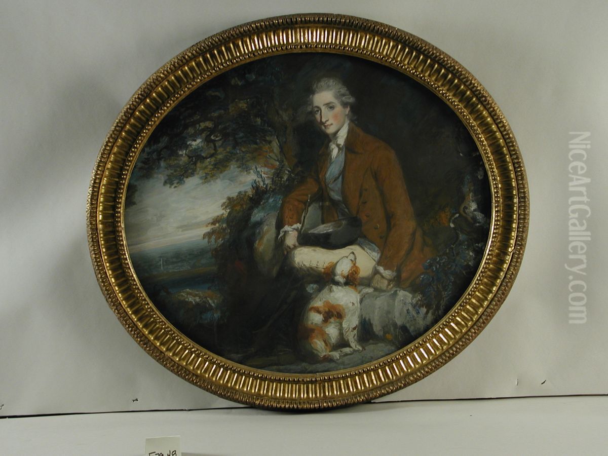 Henry Greswolde Lewis Oil Painting by Daniel Gardner