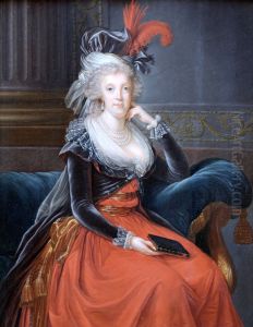 Portrait ofMaria Carolina of Austria(1752-1814), Queen consort of Naples