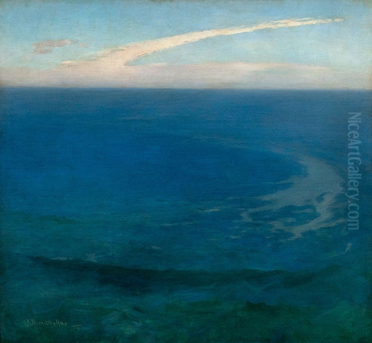Marine Oil Painting by James Hamilton Hay