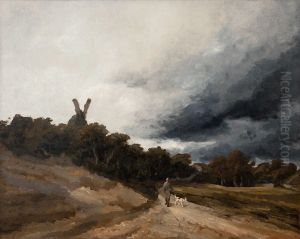 Paysage au chasseur