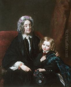 Lady M.E. Hamlyn Williams & Sir H. Drummond