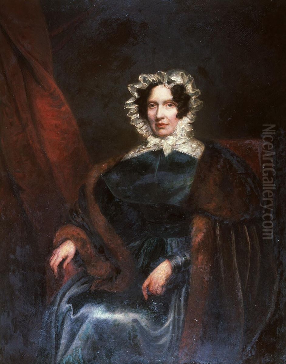 Margaret Lady Walsh (at 78) Oil Painting by Frederick Yeates Hurlstone