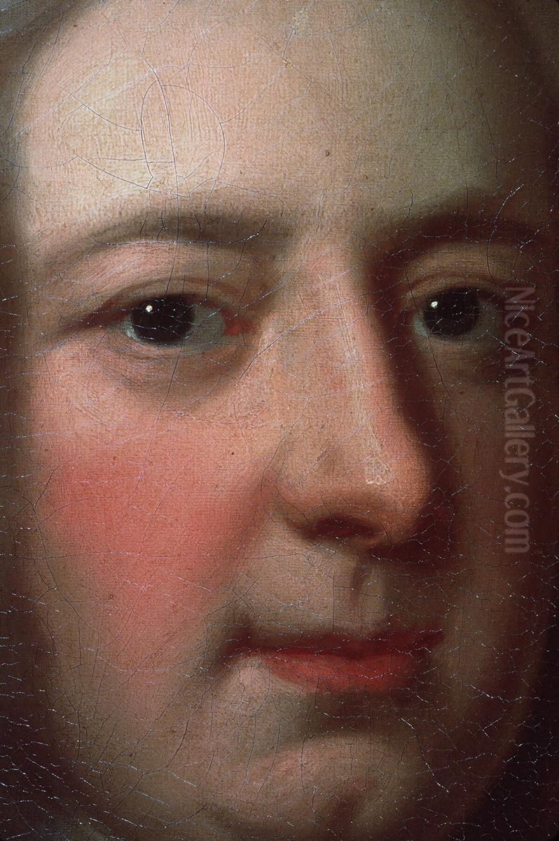 Sir Nicholas Williams Oil Painting by Thomas Hudson
