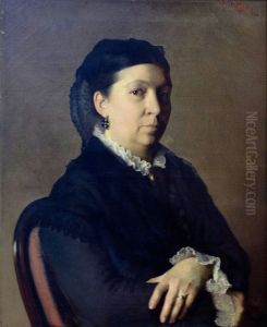 Portrait de la mere de l'artiste