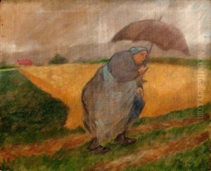 Bretonne au parapluie