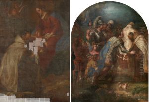 The Virgin and Child in a Glory of Angels