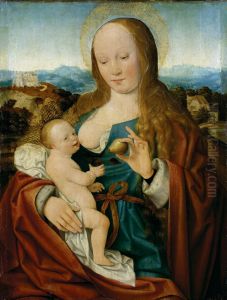 Madonna with Pear