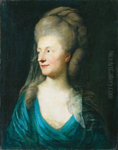Portrait of Johanna Henriette Louise Countess of Bestucheff-Rumin, nee von Carlowitz (1717-1787) (?)