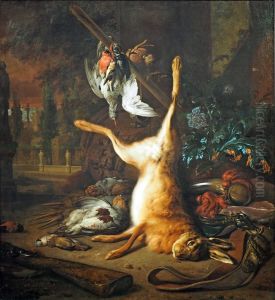 Still Life with Dead Rabbit and Birds