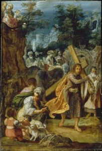 The Frankfurt Altarpiece of the Exaltation of the True Cross:
Emperor Heraclius' Entry into Jerusalem