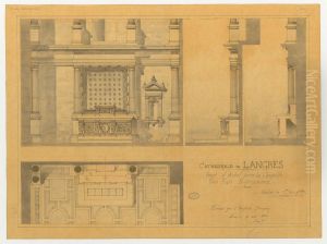 Projet d'autel pour la cathedrale de Langres (1900)
