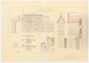 Refection des contreforts de la cathedrale de Lucon (1883)