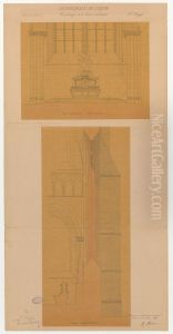 Fenestrage de la baie du choeur de la Cathedrale de Lucon 1889