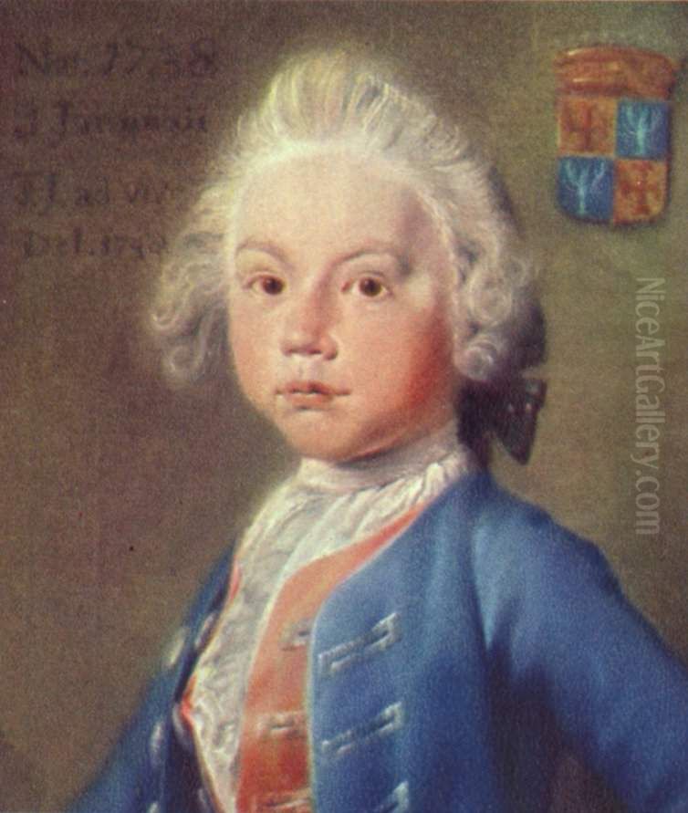 Portrait of Hendrik Fabricius (1738-1808) Oil Painting by Tako Hajo Jelgersma