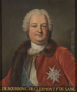 Louis de Bourbon-Conde, comte de Clermont (1709-1771), lieutenant general des armees du roi