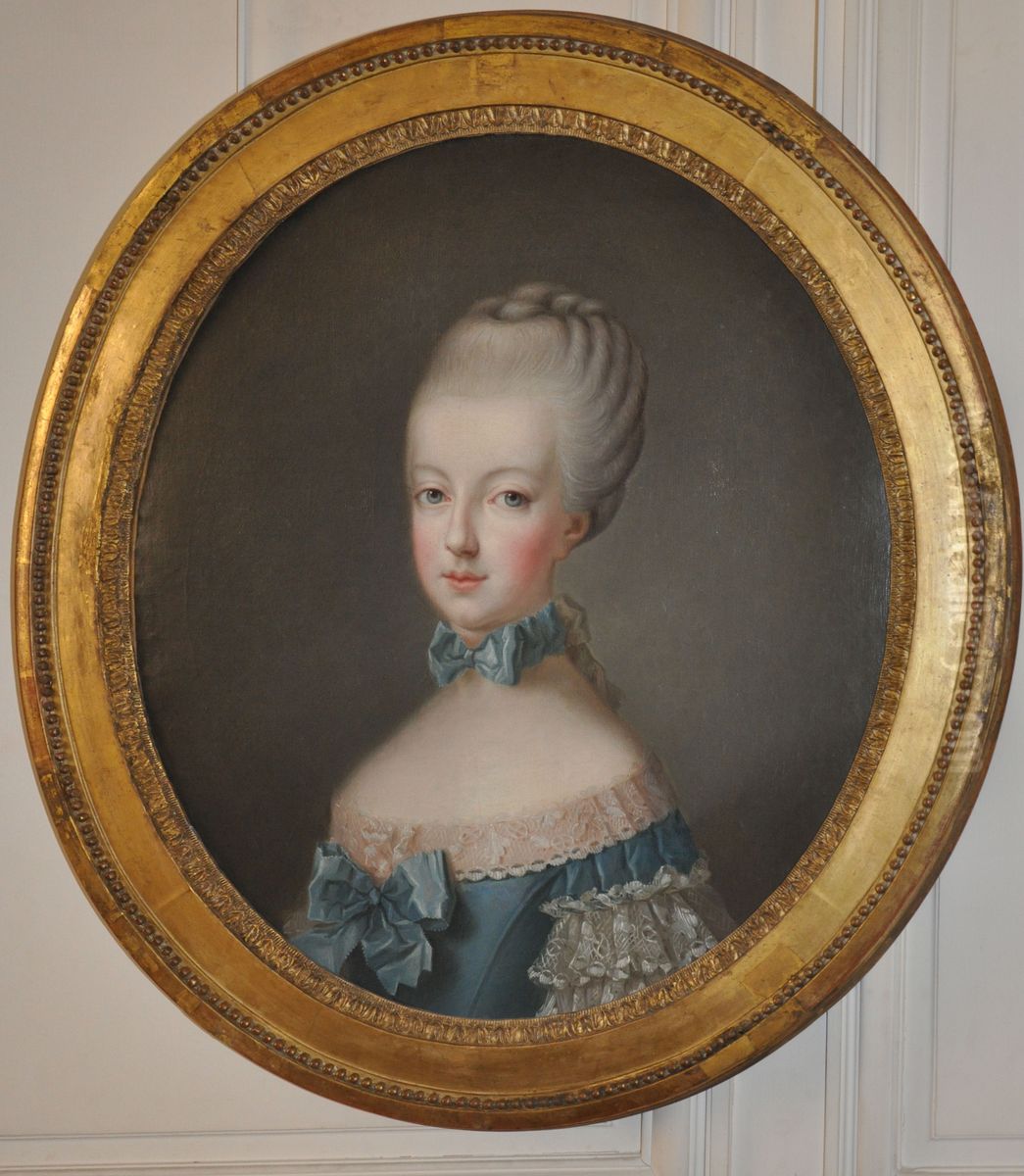 Portrait de Marie-Antoinette Oil Painting by Jean-Baptiste Charpentier the Elder