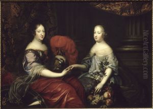 Anne of Austria and Marie-Therese of Austria, queens of France