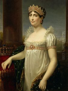 Portrait de l'Imperatrice Josephine(1763-1814), en costume de Reine d'Italie